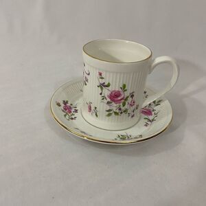 Vintage Crown Staffordshire Fine Bone China Cup and Saucer
